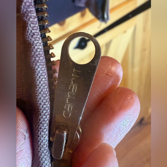 Rare Vintage Carhartt J06 Active Jacket - Quilted Lining  Burgundy (BRG) XL - Picture 5 of 16